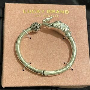 Lucky Brand Silver Elephant Bracelet